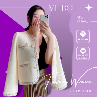 Áo dạ lông khoác ngoài phối đồ xinh xắn cho bạn nữa