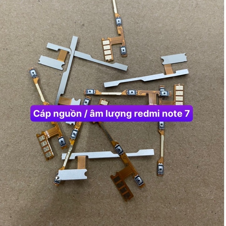 Cáp nguồn liền âm lượng xiaomi Redmi note 7