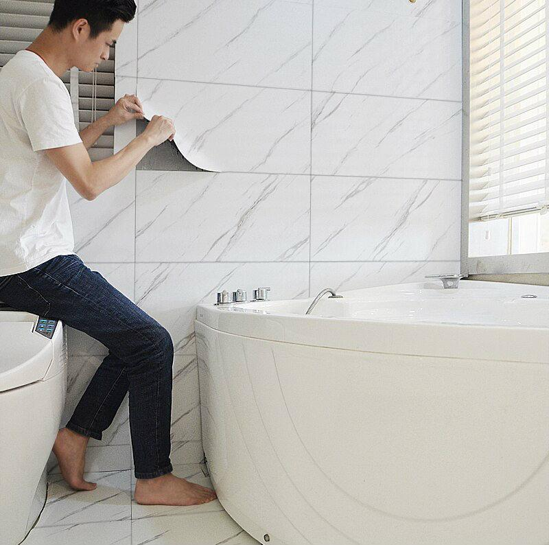 Bộ 5 Miếng Dán Tường 3d Chất Lượng Cao Kích Thước 30x30cm