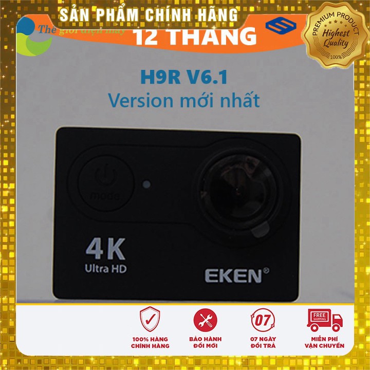 [Sale] Camera thể thao Eken H9R(có remote) version 8.1 tặng filter đỏ, dock sạc đôi và pin 1050 và thẻ nhớ kingston 32GB