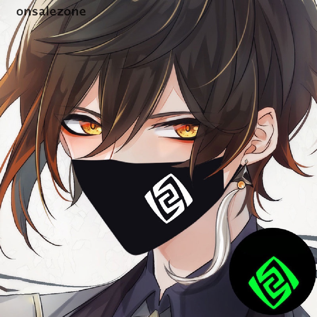 HOT Onsalezone Mặt Nạ Hóa Trang anime genshin Tác Động Hóa Trang xiao hutao zhongli Ayaka