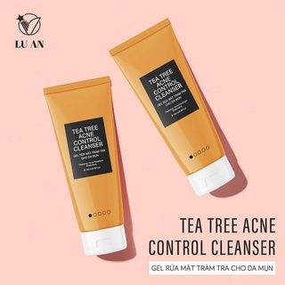 Gel rửa mặt da mụn v lu an 100ml