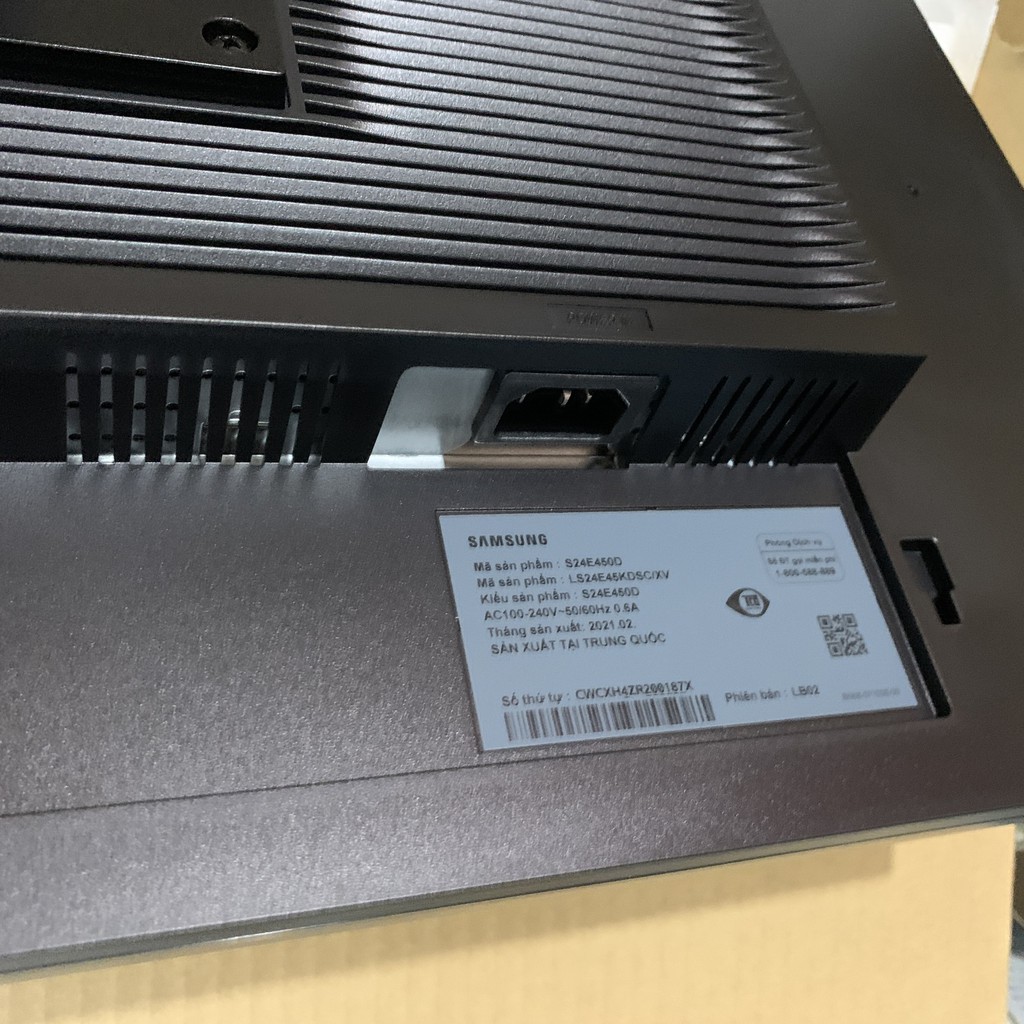 Màn hình máy tính samsung 24inch Full HD LS24E45KDSC/XV Cổng kết nối DP+DVI+VGA chính hãng bảo hành 24 tháng