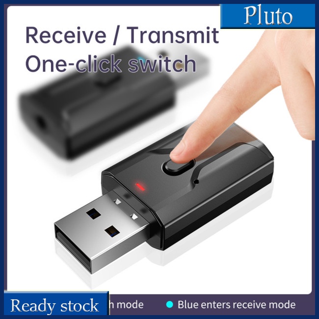 Bộ Thu Phát Bluetooth 5.0 Không Dây Mini RCA USB 3.5mm Cho Xe Hơi
