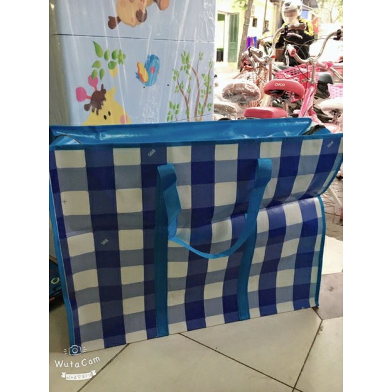 TÚI ĐỰNG CHĂN MÀN QUẦN ÁO KÍCH THƯỚC 70x50x20cm.
