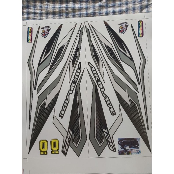 Tem rời dán xe ab 2018