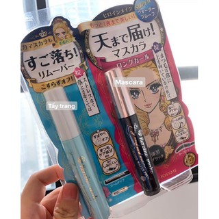 Set mascara và tẩy trang mascara Kiss Me
