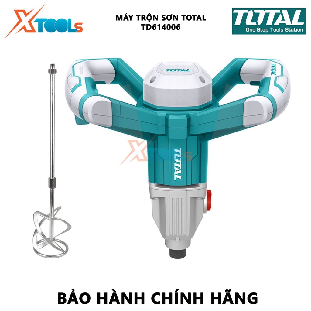 Máy trộn sơn TOTAL TD614006 | máy khuấy sơn Công suất: 1400W, dùng để đảo, khuấy, trộn sơn... để phục vụ cho quá trình p