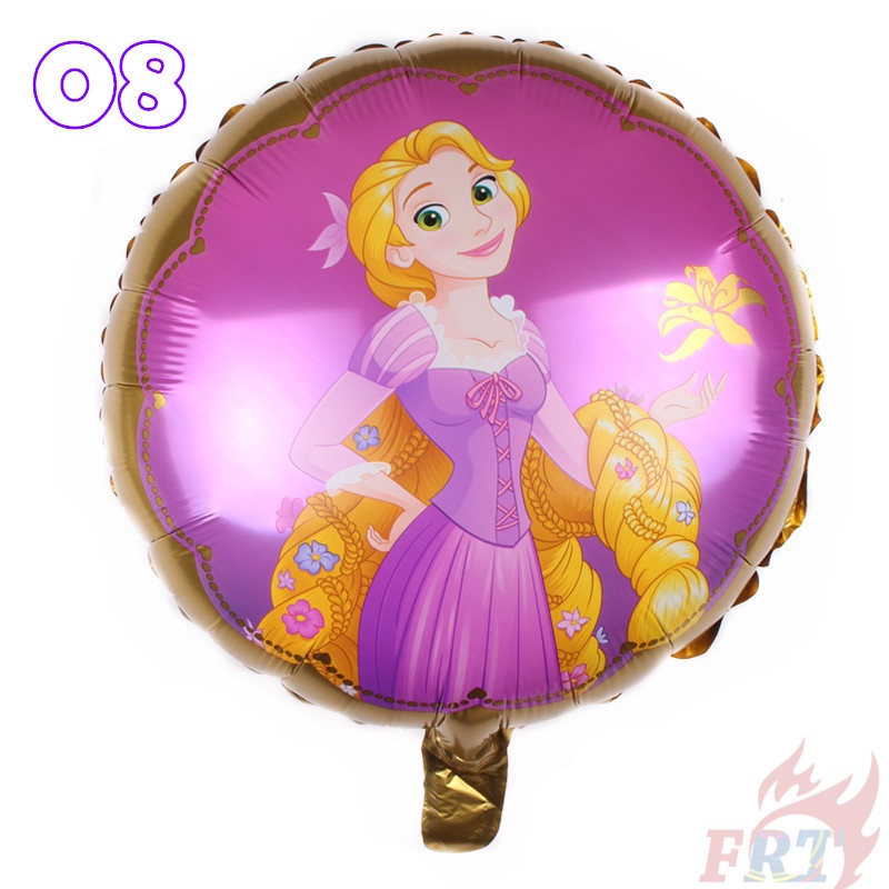Bong bóng lá nhôm 18 inch phong cách công chúa Disney trang trí tiệc sinh nhật