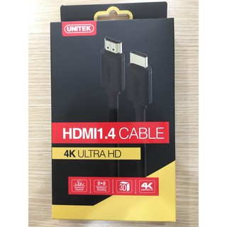 [FREESHIP 99K]_Cáp HDMI 3m Unitek Y-C139M (Hỗ trợ 4K, 3D)
