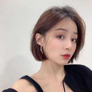 Khuyên tai C475 chốt mạ bạc 925 thiết kế độc đáo thời trang cho nữ