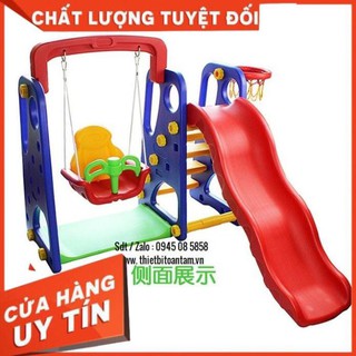 Cầu trượt xích đu con voi VS3