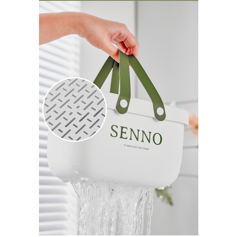 Giỏ Đựng Đồ Dùng Nhà Tắm / Ký Túc Xá Thiết Kế Nhỏ Gọn Nhiều Màu Tùy Chọn Chất Lượng Cao