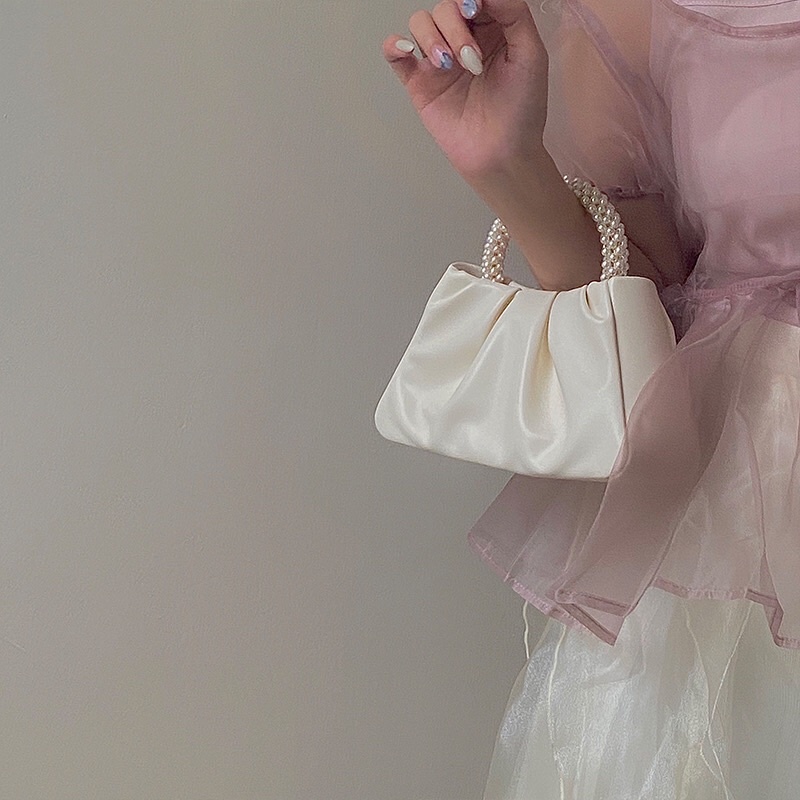 Túi xách đám mây phiên bản đám mây tay cầm ngọc baby