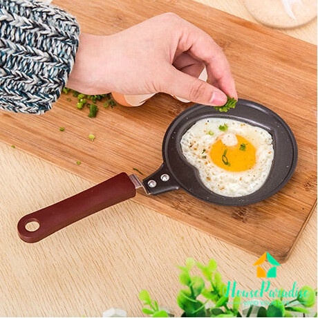 Chảo Có Khuôn Chiên Trứng Ốp La Tạo Hình Dáng Dễ Thương Nhiều Kiểu Tùy Chọn