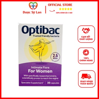 Men vi sinh optibac tím hộp 30 viên
