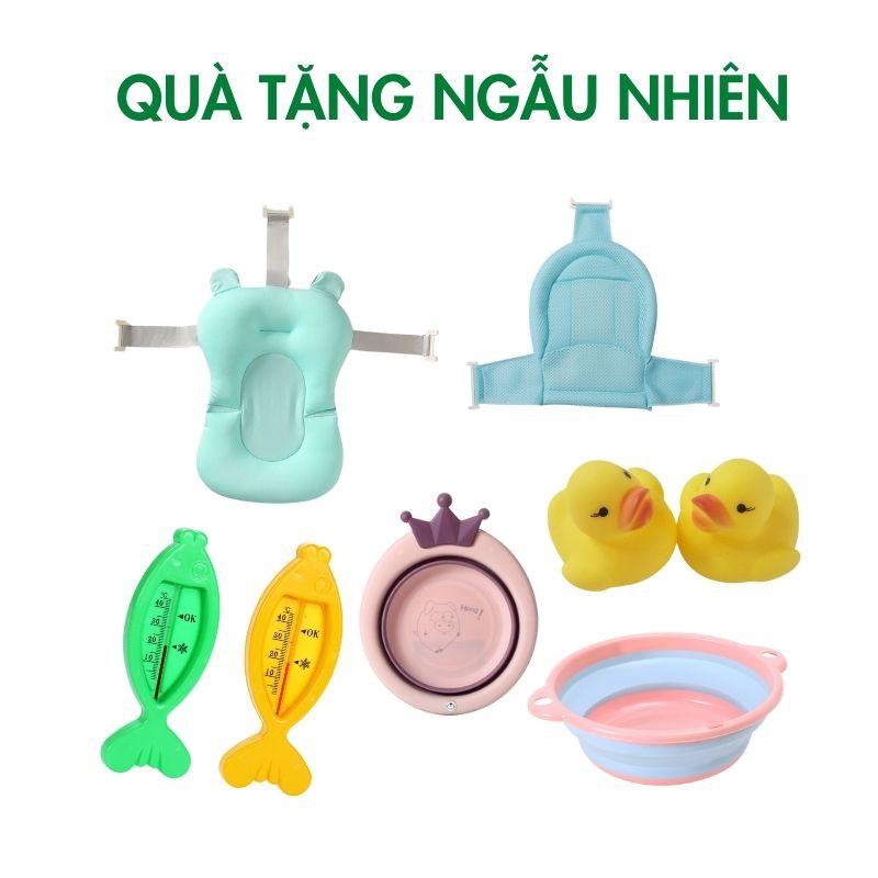 Quà Tặng Cho Bé và Mẹ Ngẫu Nhiên Số Lượng Có Hạn Gồm Có Phao Tắm, Lưới Tắm, Chậu Rữa Mặt