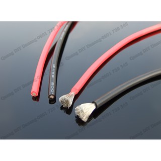 [Quang DIY Da Nang] Dây điện silicon 30 AWG - 0.5 li - AWG các loại đầy đủ cho đồ RC mô hình