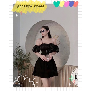 BIGSIZE Đầm trễ vai bigsize