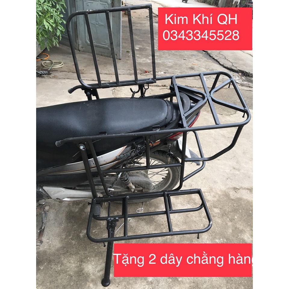 Baga xe máy đa năng Phù hợp nhiều Loại xe cáng hai bên - Loại Lớn