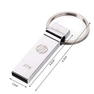 Waterproof 2TB Flash Drive with OTG Adapter High Speed Metal Flash Drive for Android