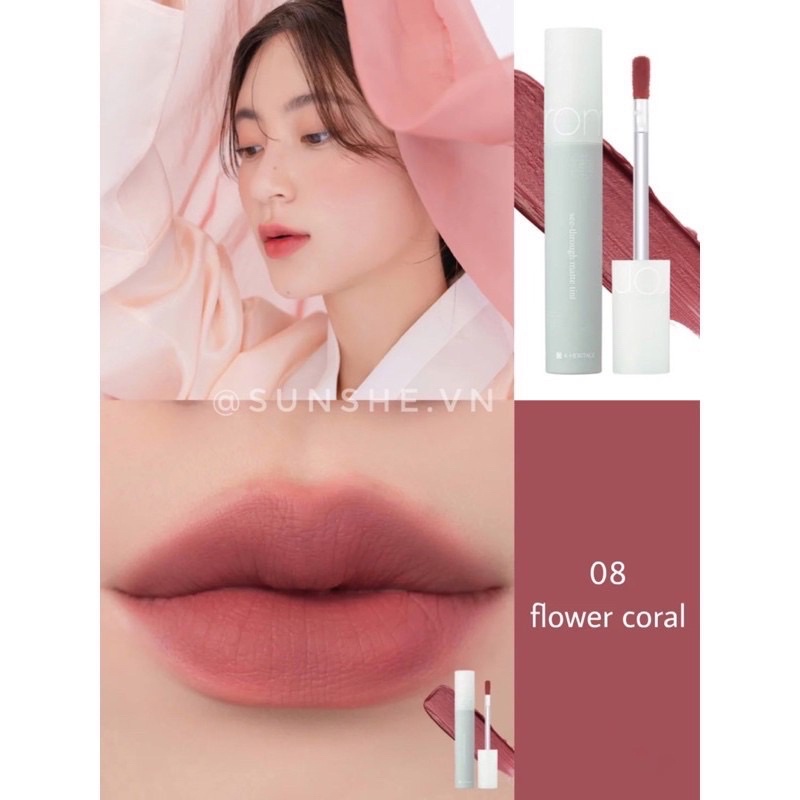 [HOT][Phiên bản Hanbok] Son Kem Lì, Siêu Mịn Môi Hàn Quốc Romand See Through Matte Tint 3.8g | BigBuy360 - bigbuy360.vn