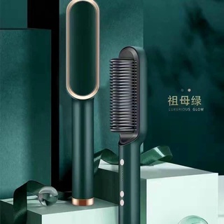 Lược Điện Chải Thẳng Tóc, Uốn Cụp Tóc Chuyên Nghiệp Tiện Lợi