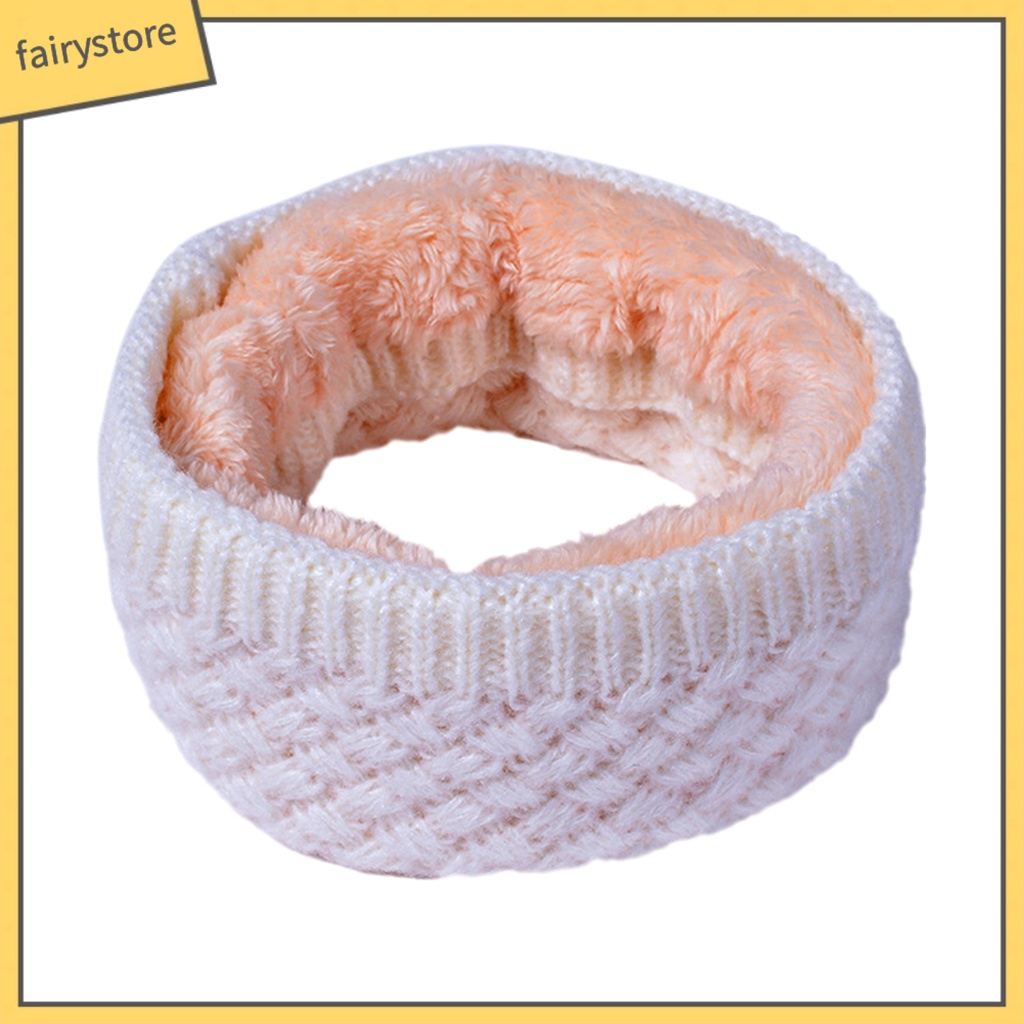 Khăn choàng cổ vải nỉ hình tròn dày dặn giữ ấm chống biến dạng