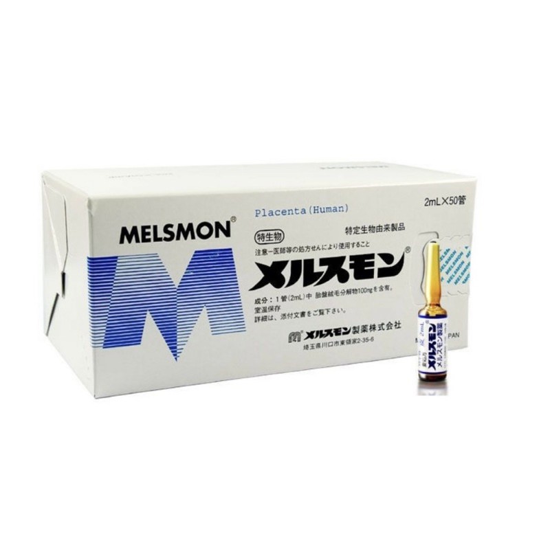 Lẻ 1 ống MELSMON tế bào gốc nhau thai 2ml đẹp da Nhật Bản | BigBuy360 - bigbuy360.vn