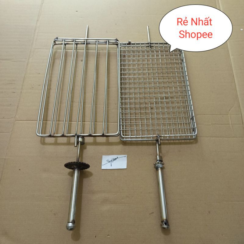 Vỉ Nướng Thịt -Vỉ Nướng Gà Vịt - Cho Máy Quay Tự Động Mini