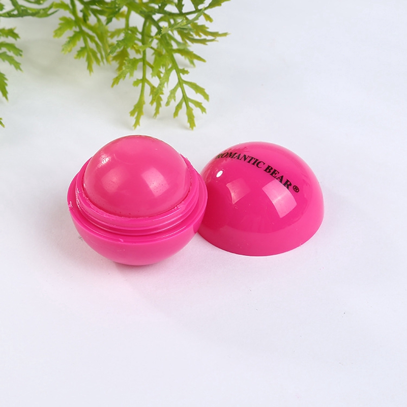 [Hàng mới về] Son dưỡng ROMANTIC BEAR vỏ hình cầu giữ ẩm sâu lâu trôi vị trái cây | BigBuy360 - bigbuy360.vn