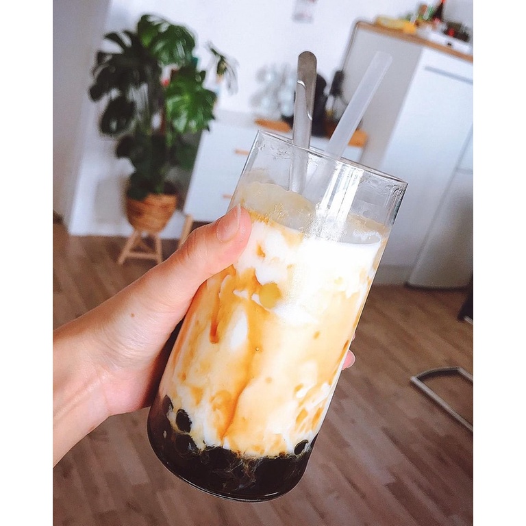 Sữa tươi trân châu đường đen (combo 3 vị - size đại) Bếp Chè Thái
