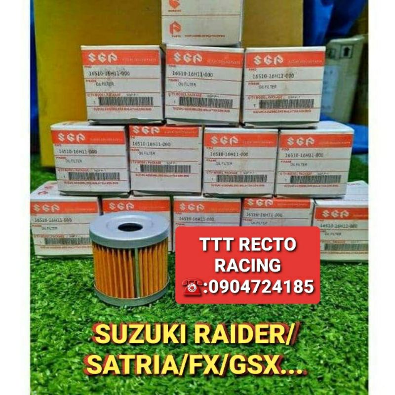 SĨ & LẼ) LỌC NHỚT SUZUKI RAIDER/SATRIA/FX/GSX/GD 110 THAILAN