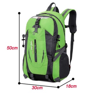 Balo du lịch cho nam và nữ 40l siêu nhẹ chống nước - t0105