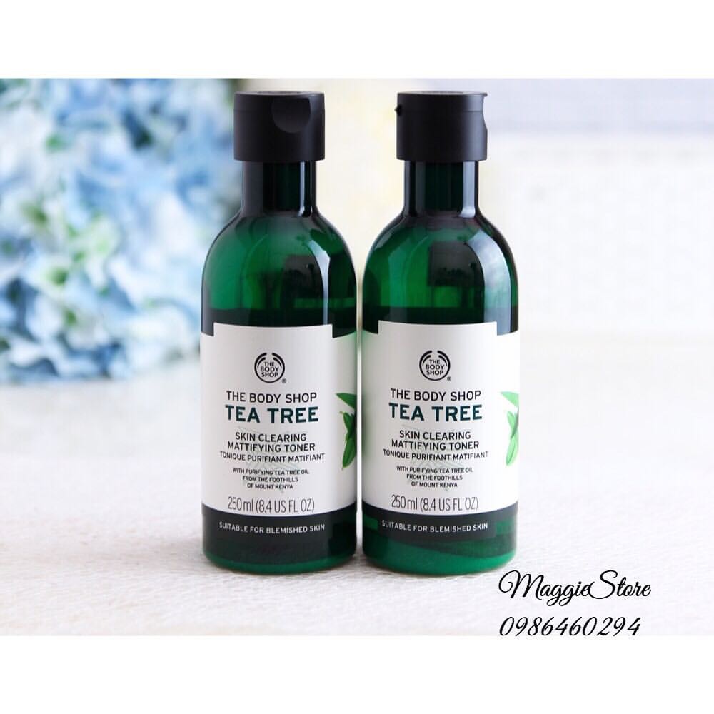 Sữa rửa mặt The Body Shop tea tree tràm trà 250ml