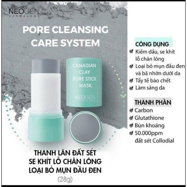 THANH LĂN MỤN ĐẦU ĐEN NEOGEN DERMALOGY 28g | BigBuy360 - bigbuy360.vn