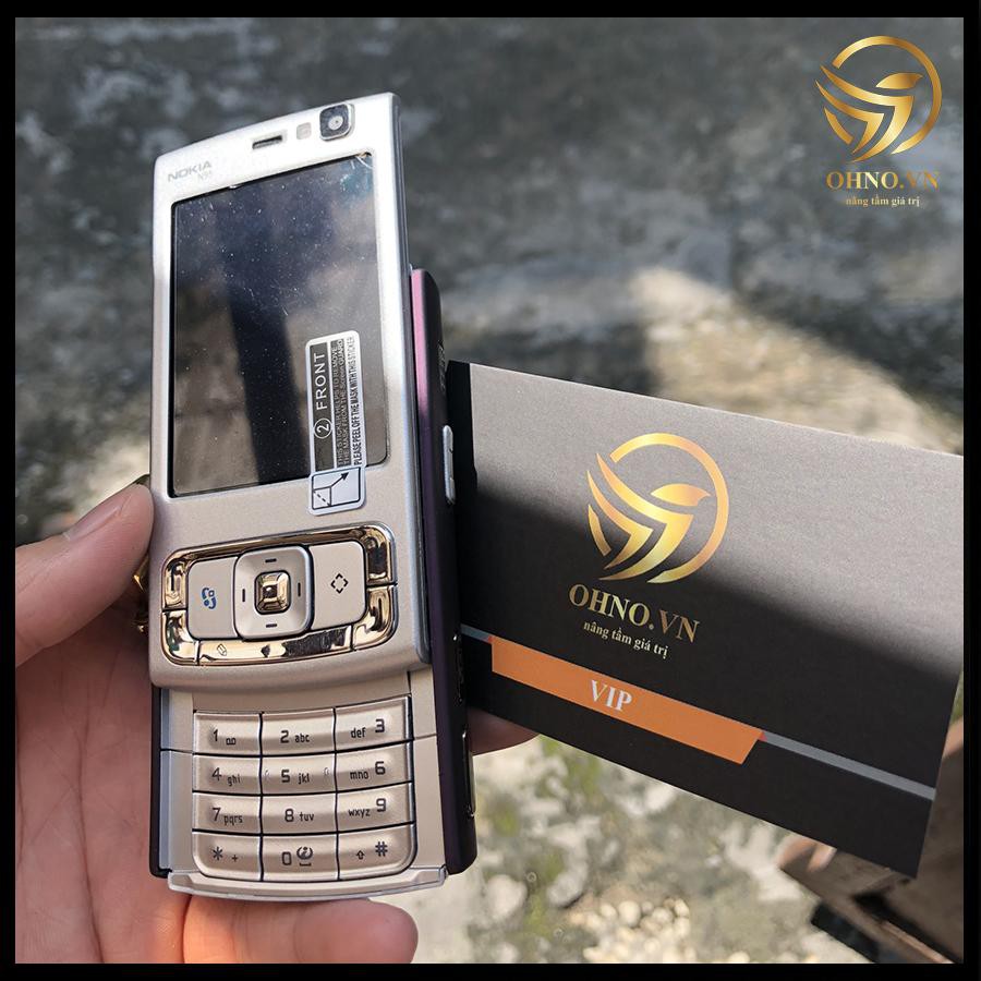 Điện Thoại Cổ NOKIA N95 Zin Điện Thoại Cổ N95 Nokia Mới Điện Thoại Nắp Trượt Phổ Thông Chính Hãng BH 24 Tháng - OHNO