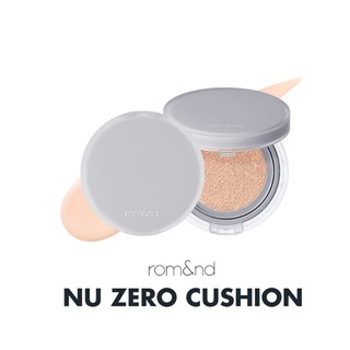 Phấn Nước Che Phủ Hoàn Hảo, Mỏng Nhẹ Tự Nhiên Romand NU Zero Cushion SPF24/PA++ 15g