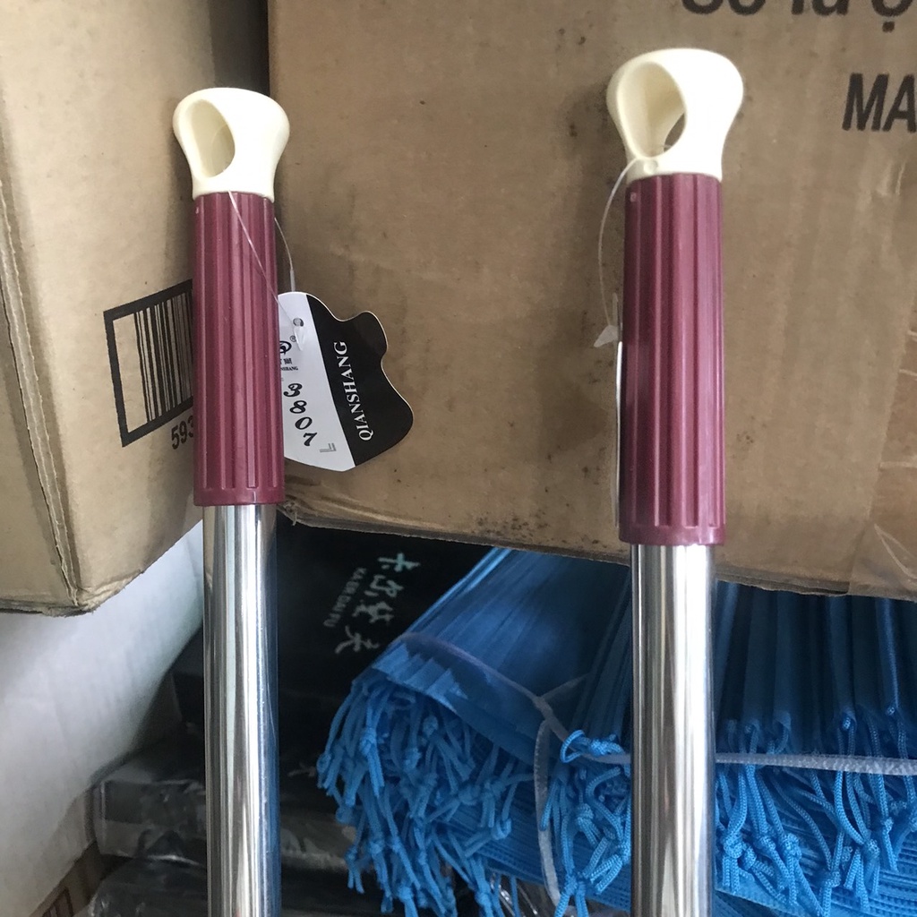 Cây chà toilet dài - Cán inox Dài 65cm