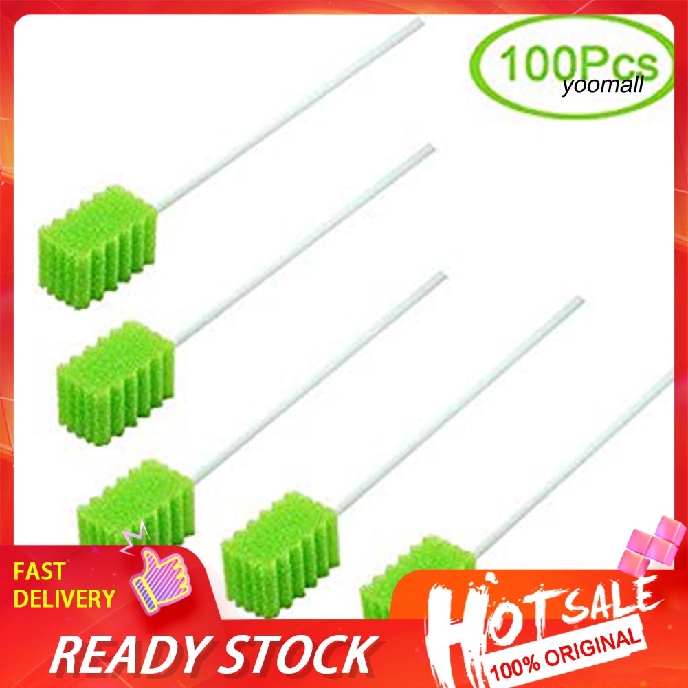 Set 100 / 200 Que Bông Vệ Sinh Răng Miệng Đa Năng Tiện Dụng