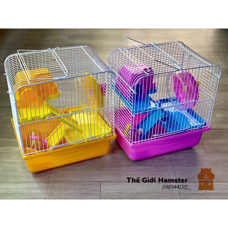 Lồng hầm trú cho Hamster 1 và 2 tầng