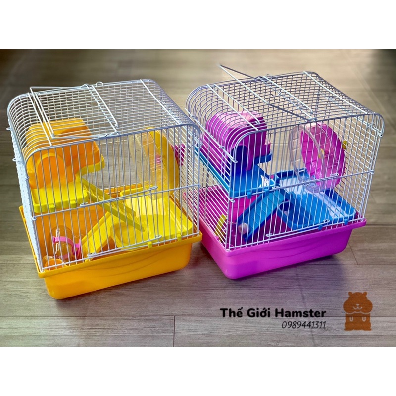 Lồng hầm trú cho Hamster 1 và 2 tầng