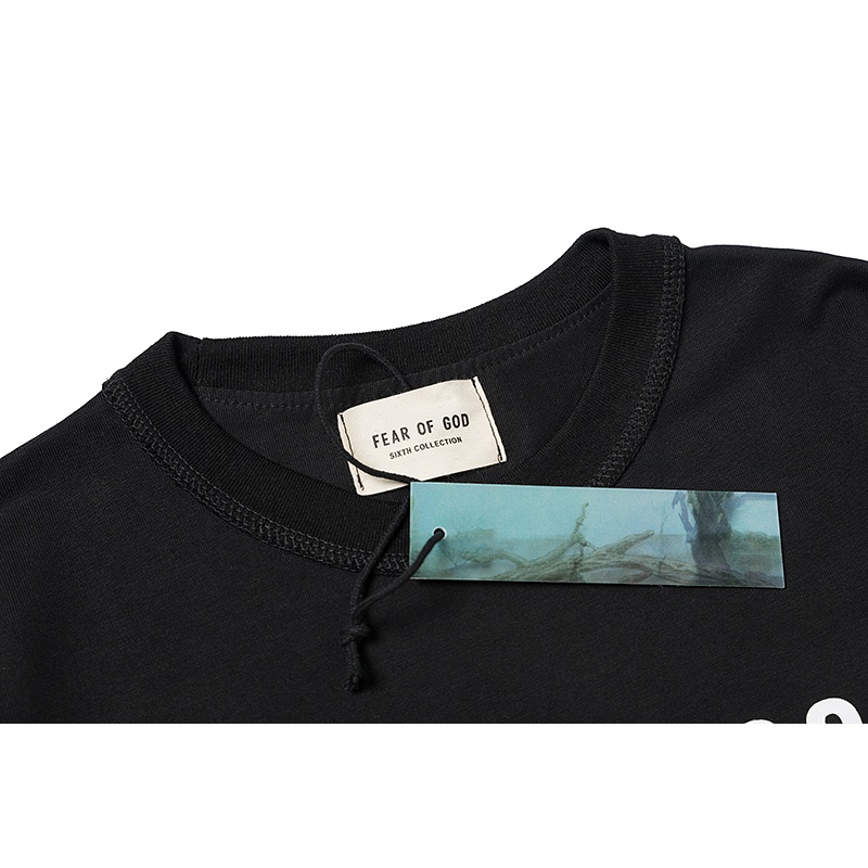 FOG FEAR OF GOD Season 6 Japan limited high street tide Europe and the United States ESSENTIALS loose couple short-sleeved T-shirt