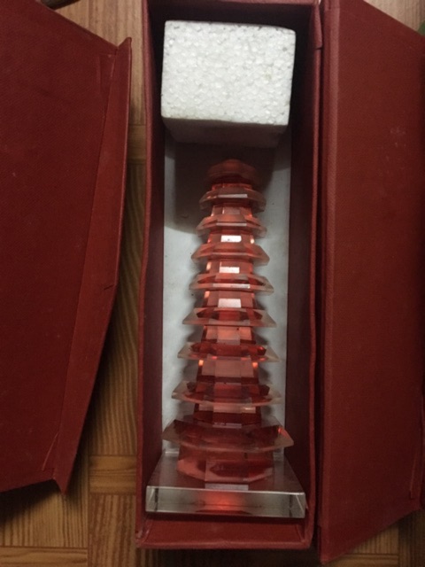 THÁP VĂN XƯƠNG THUỶ TINH 9 TẦNG CÁC MÀU | BigBuy360 - bigbuy360.vn