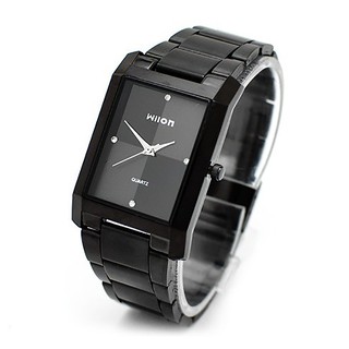 Đồng Hồ Nam Nữ Wilon 1062 Dây Thép Không Gỉ (Có 3 Màu: Đen, Trắng, Trắng Mặt Đen)