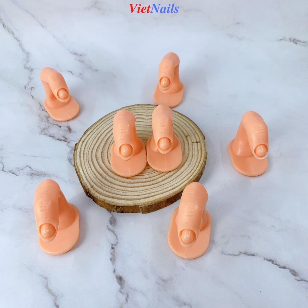 Ngón Tay Giả Gắn Móng Nail Tập Vẽ Trang Trí Móng - Ngón Giả Loại Không Có Móng