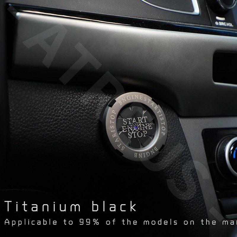 Nắp Đậy Nút Khởi Động Cho Xe Hơi Toyota Honda BMW Audi Hyundai Chevrolet Mercedes Benz