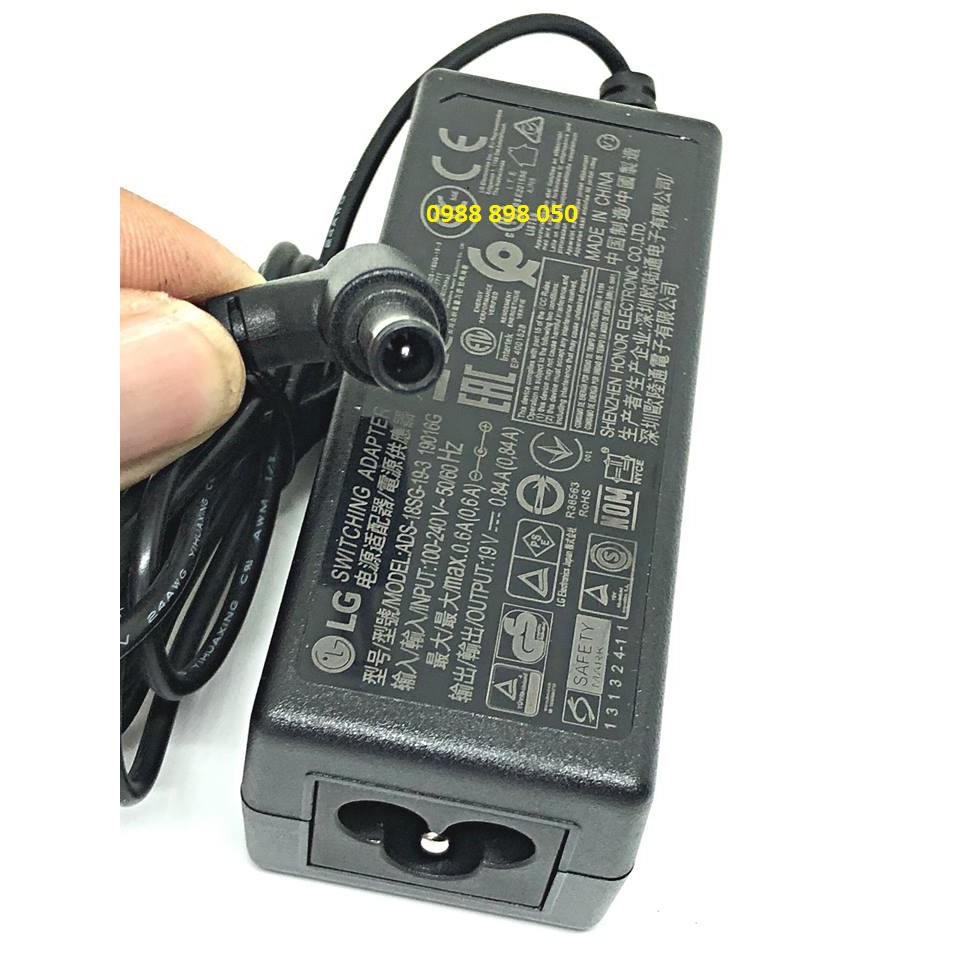 ADAPTER-NGUỒN MÀN HÌNH LG 19V0.84A