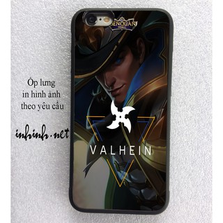 Ốp lưng iPhone Silicon/Nhôm - in hình game theo yêu cầu - LQ004