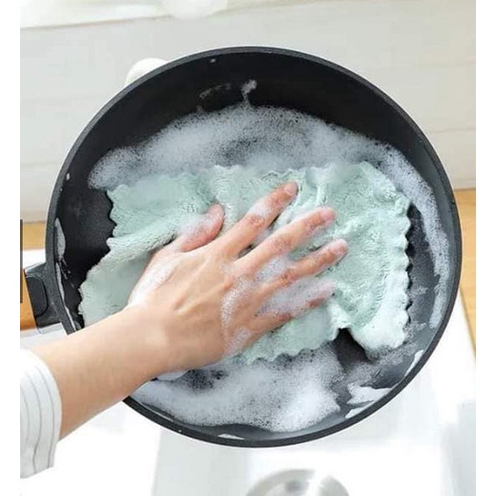 COMBO 5 Khăn Mặt Khăn Đa Năng Gấu In Chìm  30x30 - Hàng Mới Về